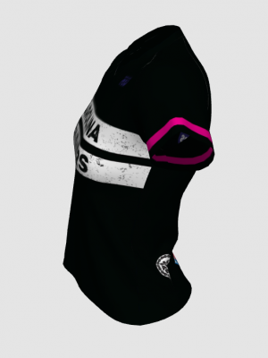 Podiumwear Women's Silver Short Sleeve MTB Jersey - NEW FABRIC 2025!