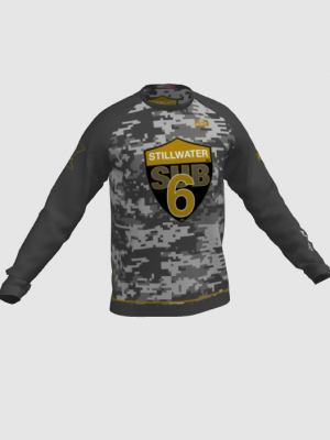 Podiumwear Unisex Crew Neck LS Tee - New Fabric 2025!