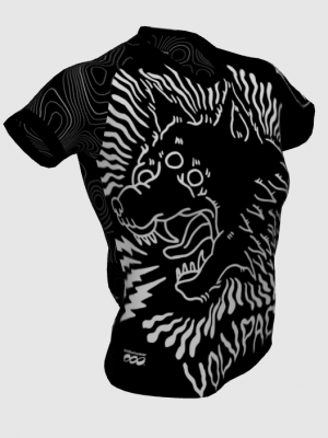 Podiumwear Women's Silver Short Sleeve MTB Jersey - NEW FABRIC 2025!