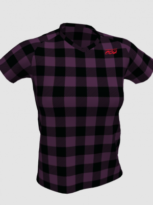 Podiumwear Women's Silver Short Sleeve MTB Jersey - NEW FABRIC 2025!