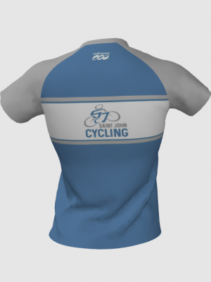 Podiumwear Women's Silver Short Sleeve MTB Jersey - NEW FABRIC 2025!