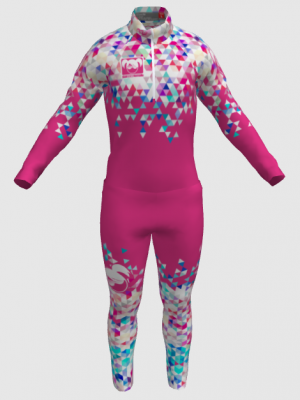 Podiumwear Nordic Child's Two-Piece Race Suit