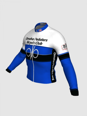 Podiumwear Men's Silver Long Sleeve Jersey