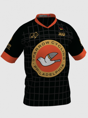 Podiumwear Men's Silver Short Sleeve MTB Jersey - New Fabric 2025!