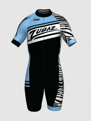 Podiumwear Men's Short Sleeve Skinsuit with Pockets