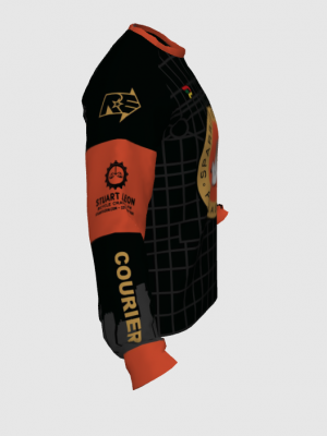 Podiumwear Unisex Silver Long Sleeve Tech Tee - New Fabric 2025!