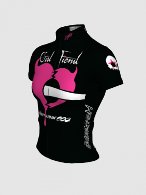 Podiumwear Women's Silver Full Zip Jersey