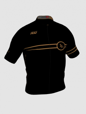 Podiumwear Men's Silver Full Zip Jersey