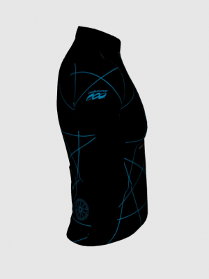 Podiumwear Women's Silver Full Zip Jersey