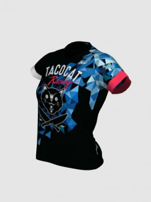Podiumwear Women's Silver Short Sleeve MTB Jersey - NEW FABRIC 2025!