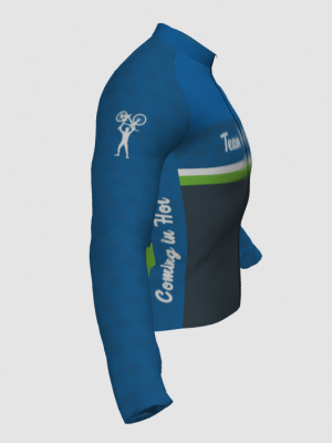 Podiumwear Men's Silver Long Sleeve Jersey