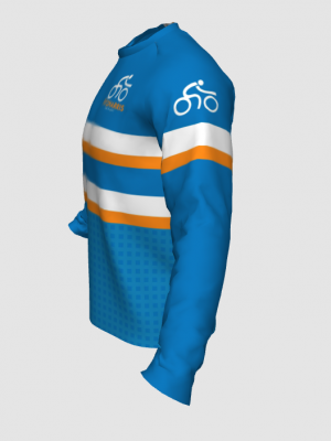 Podiumwear Unisex Silver Long Sleeve Tech Tee - New Fabric 2025!