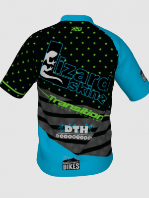 Podiumwear Men's Silver Short Sleeve MTB Jersey - New Fabric 2025!