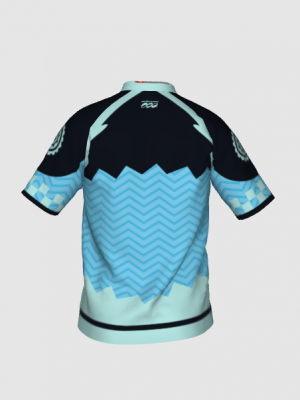 Podiumwear Men's Silver Short Sleeve MTB Jersey