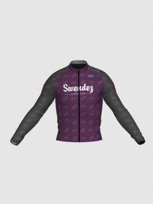 Podiumwear Men's Silver Long Sleeve Jersey