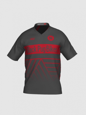 Podiumwear Men's Silver Short Sleeve MTB Jersey - New Fabric 2025!