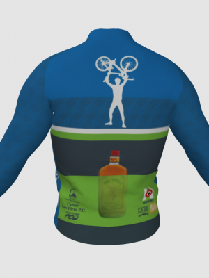 Podiumwear Men's Silver Long Sleeve Jersey