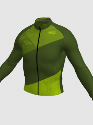 Podiumwear Women's Silver Long Sleeve Jersey
