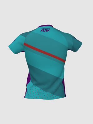 Podiumwear Women's Silver Short Sleeve MTB Jersey - NEW FABRIC 2025!