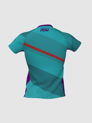 Podiumwear Women's Silver Short Sleeve MTB Jersey