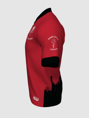 Podiumwear Men's Silver Short Sleeve MTB Jersey - New Fabric 2025!