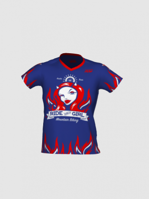 Podiumwear Women's Silver Short Sleeve MTB Jersey - NEW FABRIC 2025!