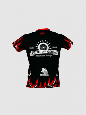 Podiumwear Women's Silver Short Sleeve MTB Jersey - NEW FABRIC 2025!