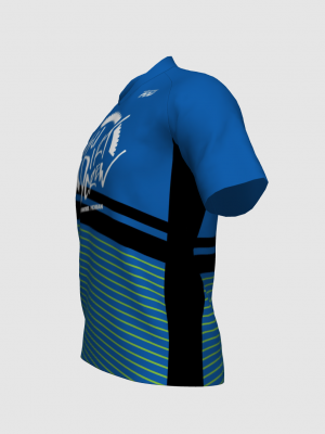 Podiumwear Men's Silver Short Sleeve MTB Jersey