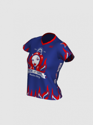 Podiumwear Women's Silver Short Sleeve MTB Jersey - NEW FABRIC 2025!