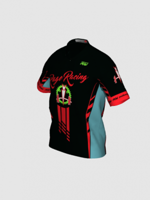 Podiumwear Men's Silver Short Sleeve MTB Jersey - New Fabric 2025!