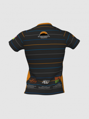 Podiumwear Women's Silver Short Sleeve MTB Jersey - NEW FABRIC 2025!