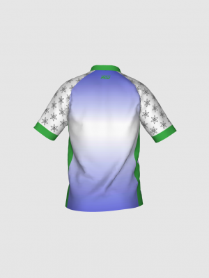 Podiumwear Men's Silver Short Sleeve MTB Jersey - New Fabric 2025!