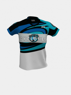 Podiumwear Women's Silver Short Sleeve MTB Jersey - NEW FABRIC 2025!