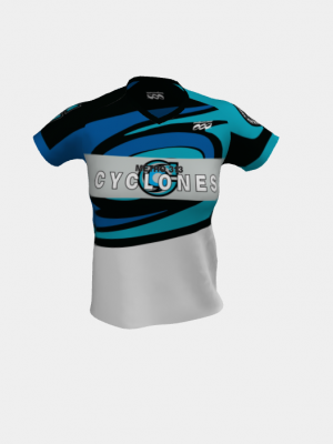 Podiumwear Women's Silver Short Sleeve MTB Jersey