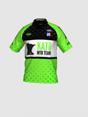 Podiumwear Men's Silver Short Sleeve MTB Jersey - New Fabric 2025!