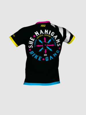 Podiumwear Women's Silver Short Sleeve MTB Jersey - NEW FABRIC 2025!