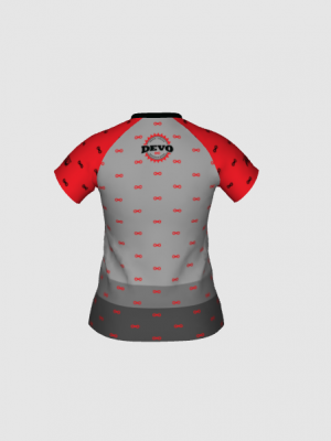 Podiumwear Women's Silver Short Sleeve MTB Jersey