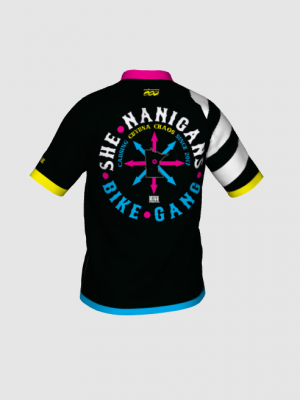Podiumwear Men's Silver Short Sleeve MTB Jersey - New Fabric 2025!