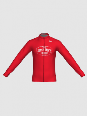 Podiumwear Men's Silver Long Sleeve Jersey