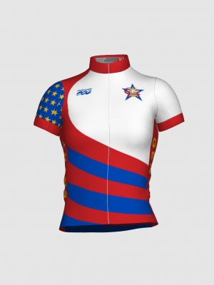 Podiumwear Women's Silver Full Zip Jersey