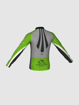 Podiumwear Men's Silver Long Sleeve Jersey