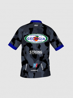 Podiumwear Men's Silver Short Sleeve MTB Jersey - New Fabric 2025!