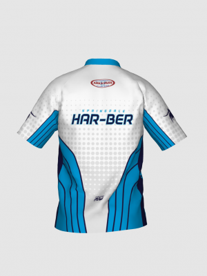 Podiumwear Men's Silver Short Sleeve MTB Jersey - New Fabric 2025!