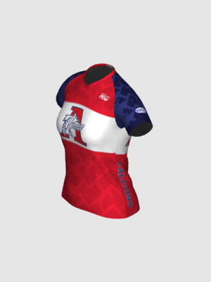 Podiumwear Women's Silver Short Sleeve MTB Jersey - NEW FABRIC 2025!