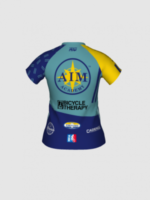 Podiumwear Women's Silver Short Sleeve MTB Jersey - NEW FABRIC 2025!