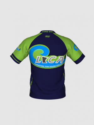 Podiumwear Men's Silver Short Sleeve MTB Jersey - New Fabric 2025!