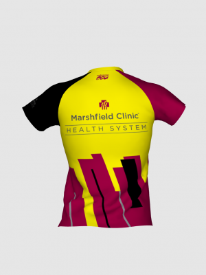 Podiumwear Women's Silver Short Sleeve MTB Jersey - NEW FABRIC 2025!