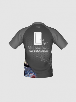Podiumwear Men's Silver Short Sleeve MTB Jersey - New Fabric 2025!