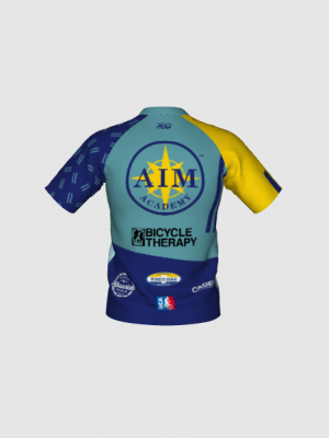 Podiumwear Men's Silver Short Sleeve MTB Jersey - New Fabric 2025!