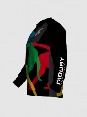 Podiumwear Unisex Crew Neck LS Tee - New Fabric 2025!